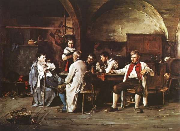 Wounded Wanderer (Sebesult Vandor) 1870-76 by Mihaly Munkacsy