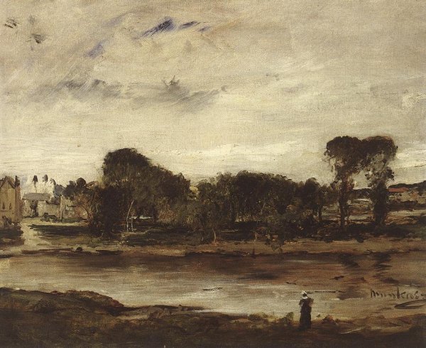 Landscape with River 1880