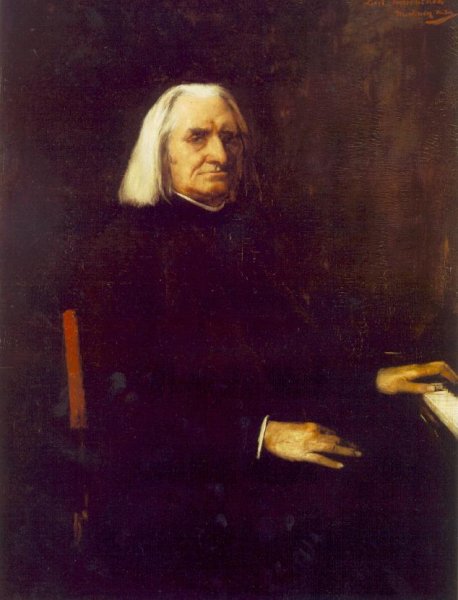 Portrait of Franz Liszt 1886