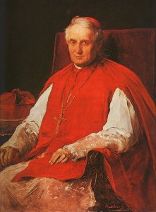 Portrait of Cardinal Lajos Haynald (Haynald Lajos arckepe)  1884