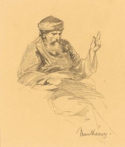 Study Of An Arab Man